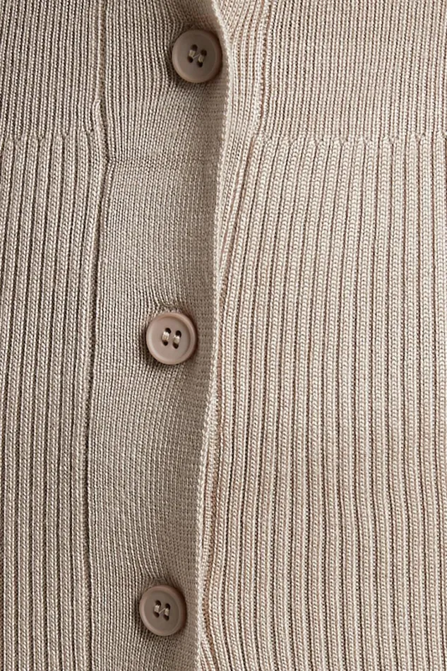 Leahanna Midi Dress 8211 Button Front Knit Dress In Taupe Women Showpo Curve Clothes