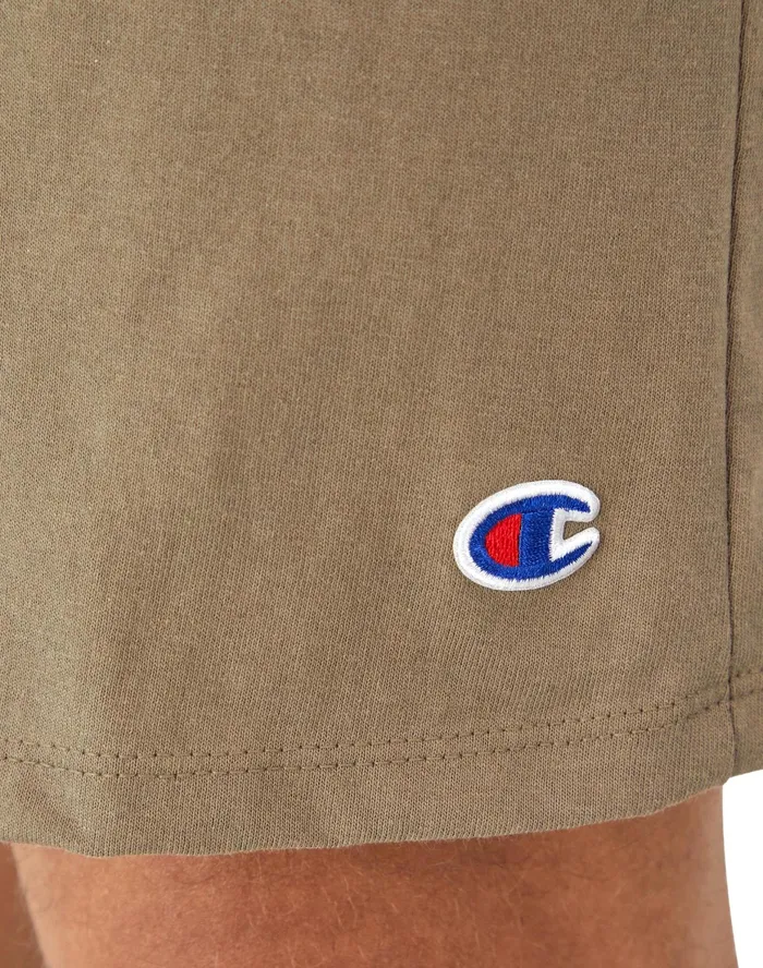 Lightweight Lounge Shorts C Patch Logo 9034 Soft Suede Men Champion Shorts