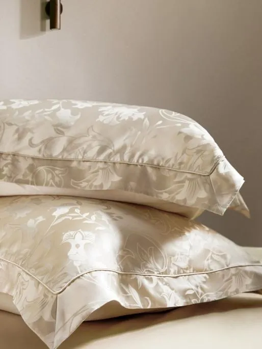 Lilysilk 100 Mulberry Silk Pillowcase With Elegant Lily Jacquard Home Silk Pillowcases
