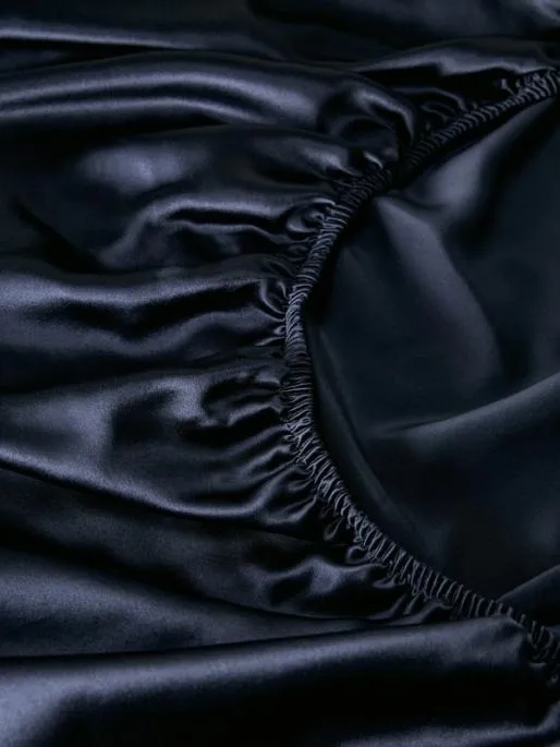Lilysilk 19 Momme Seamless Silk Simple Design Fitted Sheet On Hot Sale Home Silk Sheets