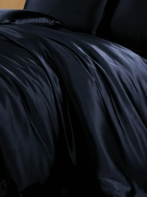 Lilysilk 19 Momme Solid Color Seamless Silk Duvet Cover On Hot Sales Home Silk Duvet Covers