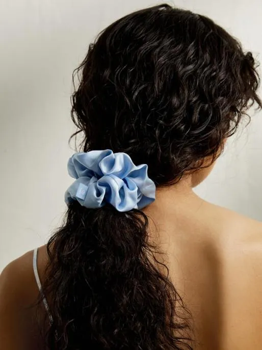 Lilysilk 2 Pack La Terra Silk Scrunchies Women Silk Scrunchies
