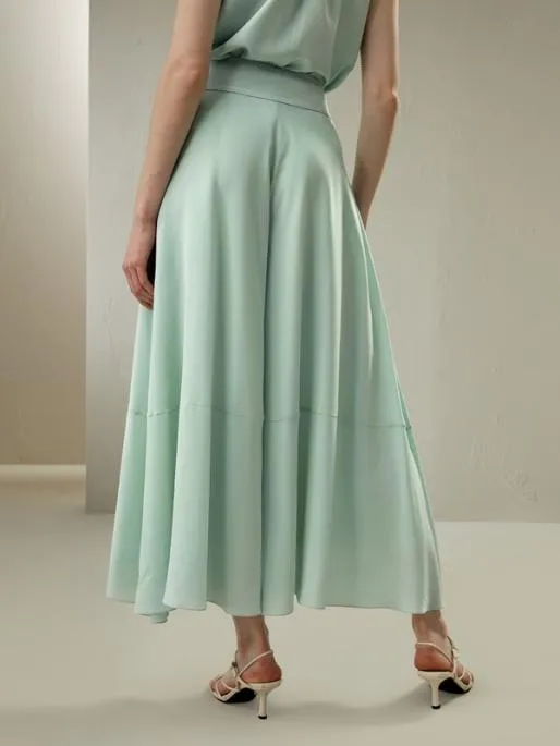Lilysilk FreeFlowing Feel Silk Palazzo Trousers Women Bottoms