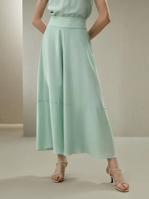 Lilysilk FreeFlowing Feel Silk Palazzo Trousers Women Bottoms