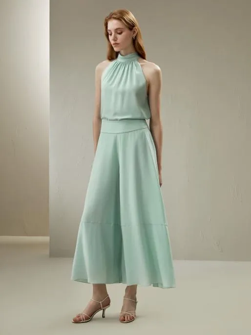 Lilysilk FreeFlowing Feel Silk Palazzo Trousers Women Bottoms