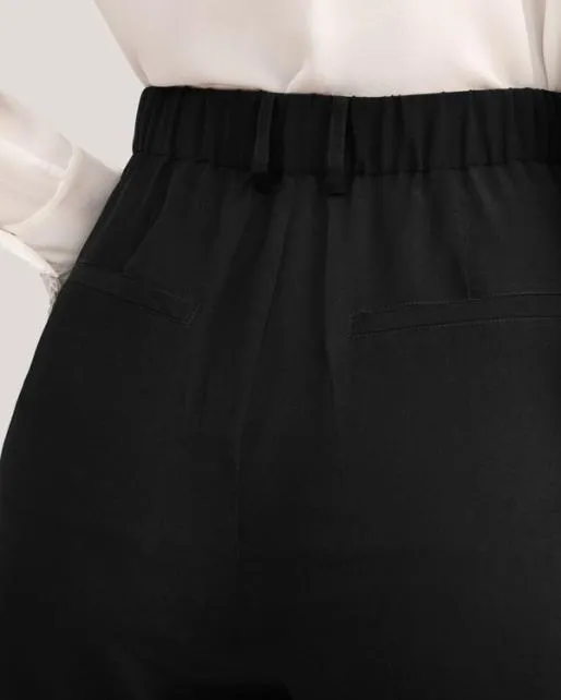 Lilysilk Women Tucked Tapered Silk Pants Women Essentials