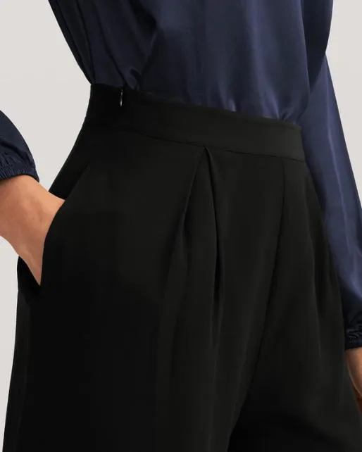 Lilysilk Womenx27s 100 Pure Silk Wide Leg Pants US Online Women Bottoms