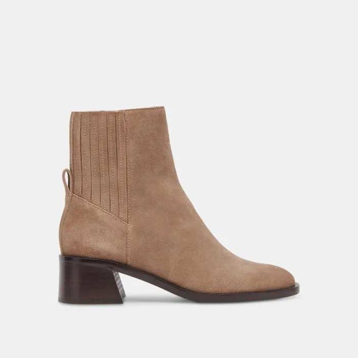 Linny H2O Wide Boots Truffle Suede Women Dolce Vita Boots and Booties