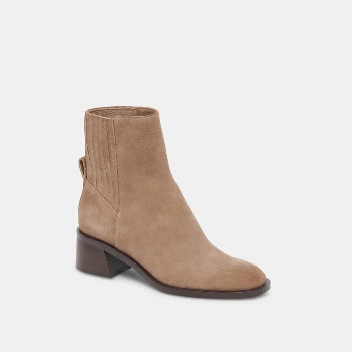 Linny H2O Wide Boots Truffle Suede Women Dolce Vita Boots and Booties