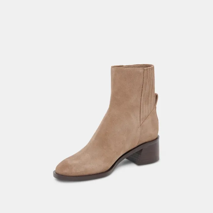 Linny H2O Wide Boots Truffle Suede Women Dolce Vita Boots and Booties