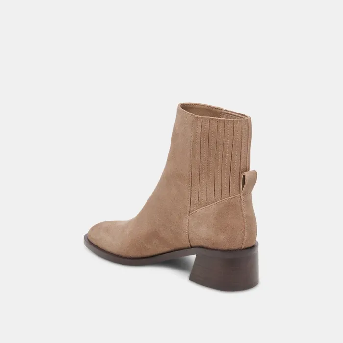 Linny H2O Wide Boots Truffle Suede Women Dolce Vita Boots and Booties