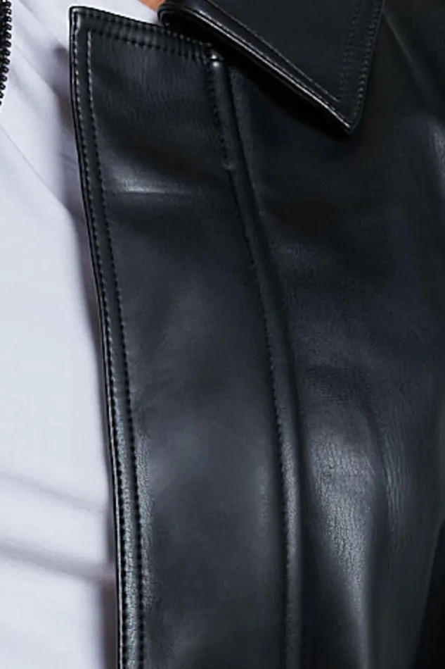 Lioness 8211 Kenny Bomber Jacket In Jet Black Women Showpo Jackets and Coats