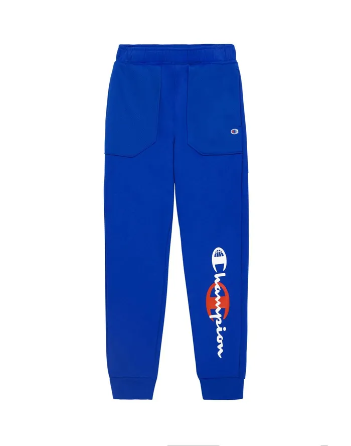 Little Kids039 Fleece And Mesh Joggers Script Over C Logos 1875034 Surf The Web Kids Champion Pants