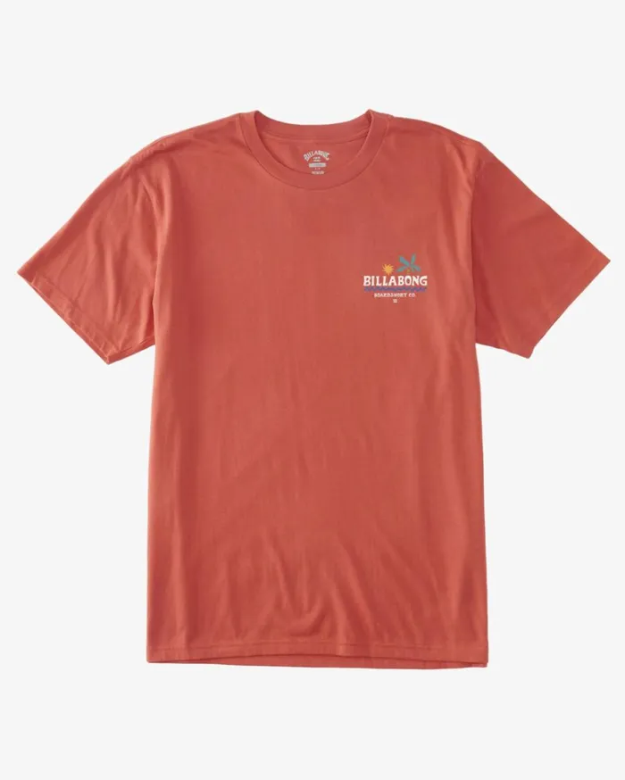 Lounge TShirt Coral Men Billabong TShirts