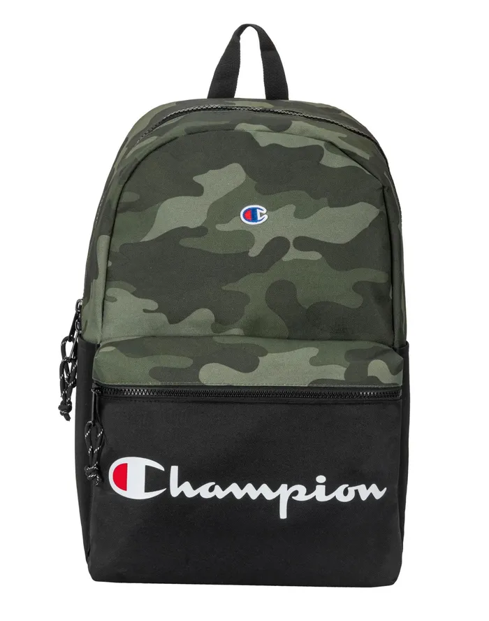 Manuscript Backpack Greenblack MenKidsWomen Champion Bags and Backpacks
