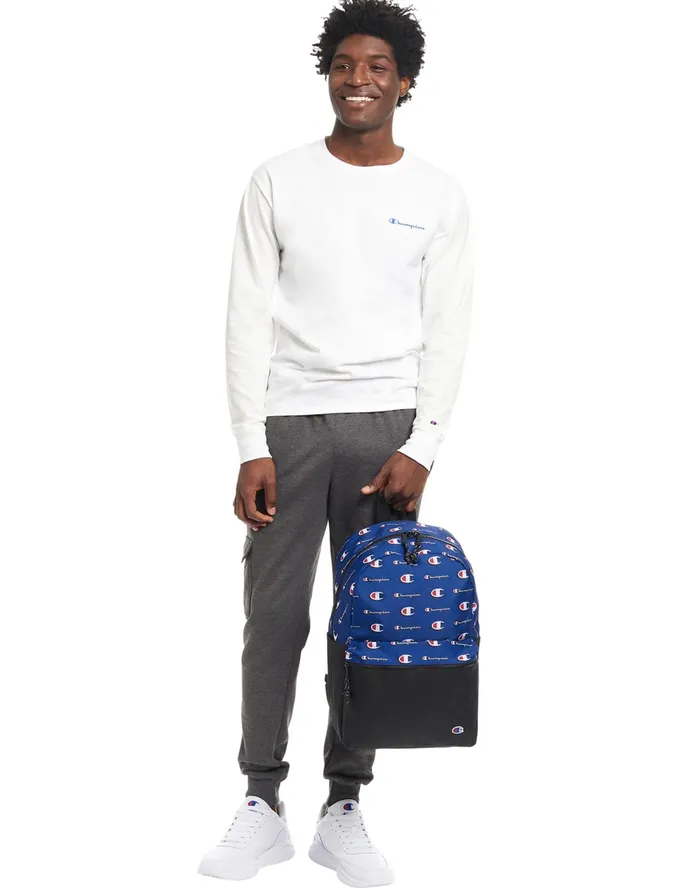 Manuscript Backpack Greenblack MenKidsWomen Champion Bags and Backpacks