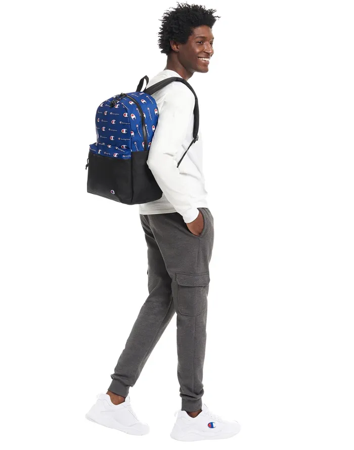 Manuscript Backpack Greenblack MenKidsWomen Champion Bags and Backpacks