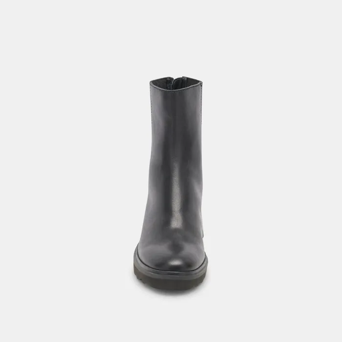 Martey H2O Wide Boots Black Leather Women Dolce Vita Boots and Booties