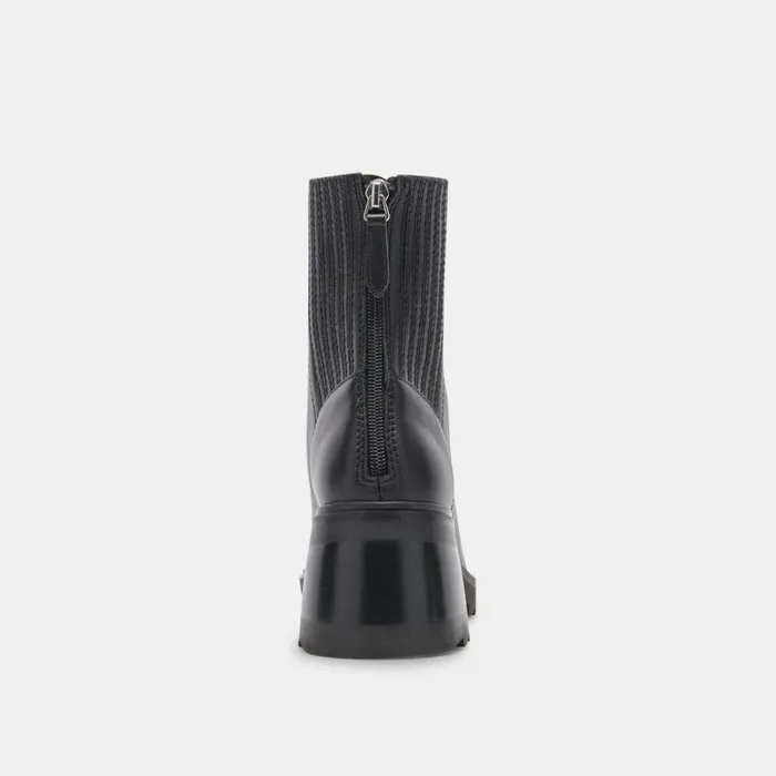 Martey H2O Wide Boots Black Leather Women Dolce Vita Boots and Booties