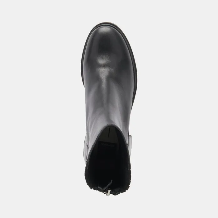 Martey H2O Wide Boots Black Leather Women Dolce Vita Boots and Booties