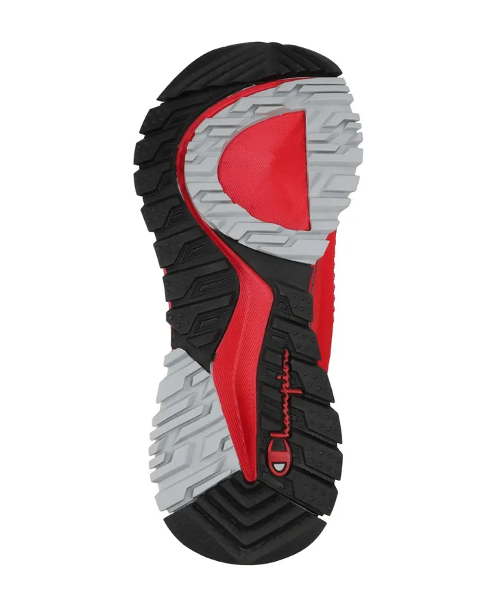 Men039S Reflex Core Knit Shoes Scarletblack Men Champion Running
