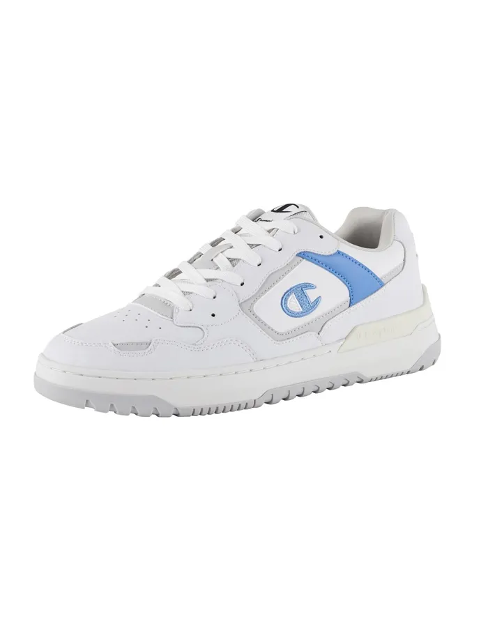 Men039S Zn89 Low Shoes Whitelight Bluelight Grey Men Champion Court