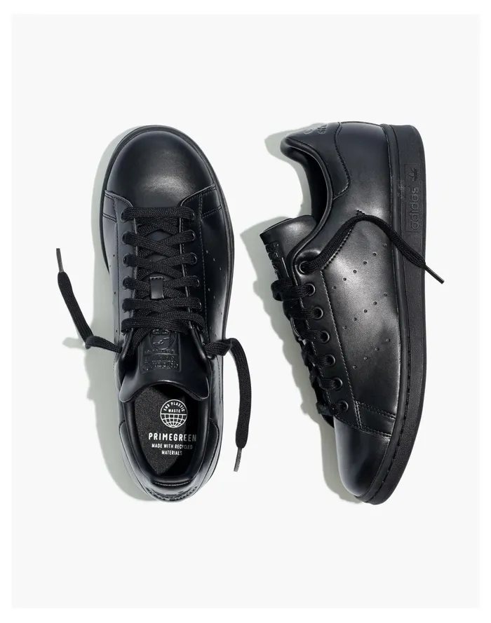 Men Adidas Stan Smith Lace Up Sneakers Core Black Madewell Sneakers Men Adidas Stan Smith Lace Up Sneakers Core Black Madewell Sneakers
