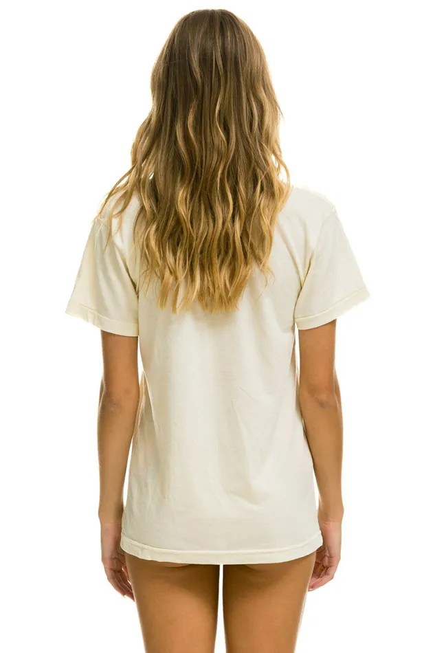 Men AVIATOR NATION ASPEN CREW TEE SHIRT 8211 VINTAGE WHITE Aviator Nation Tees Men AVIATOR NATION ASPEN CREW TEE SHIRT 8211 VINTAGE WHITE Aviator Nation Tees