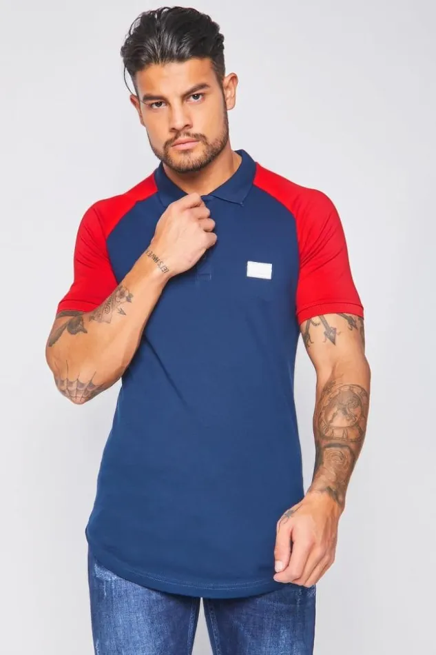 Men Blue Brentiny Polo Shirt Blue Brentiny Paris Polo Shirts