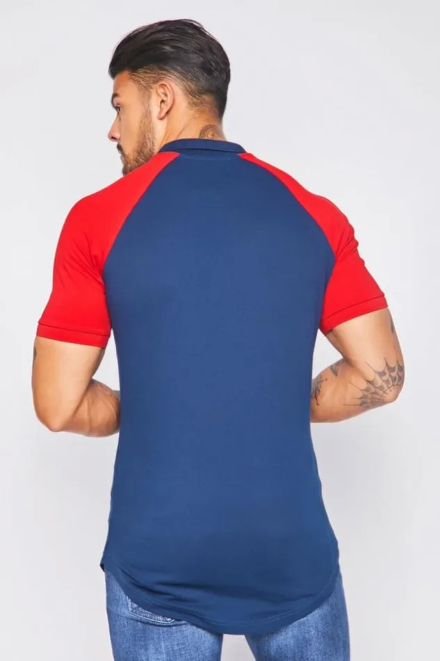 Men Blue Brentiny Polo Shirt Blue Brentiny Paris Polo Shirts