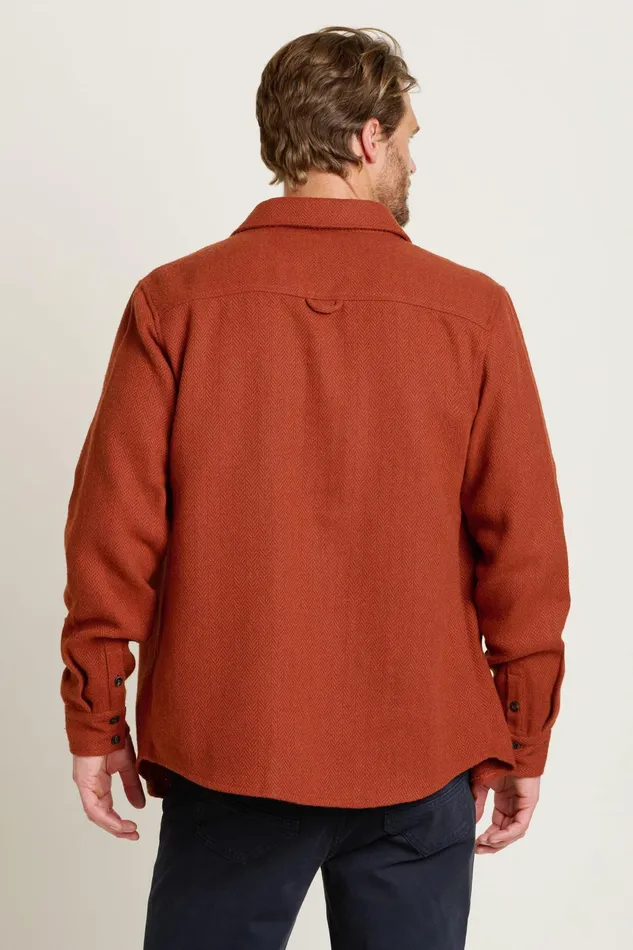 Men Brakeburn Shirts Rust Rust Overshirt