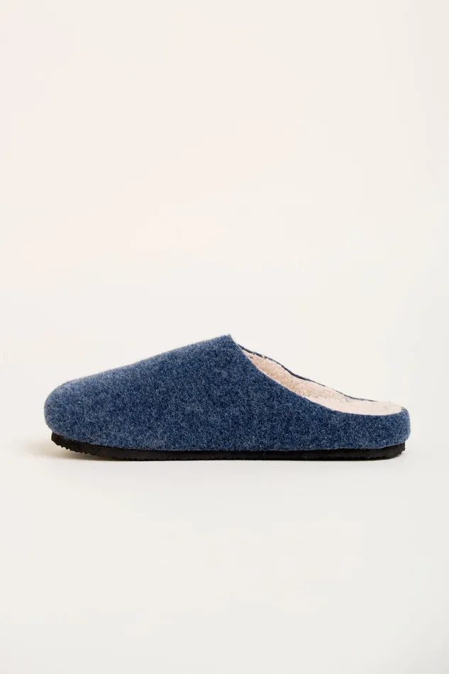 Men Brakeburn Slippers and Sandals Felt Slip On Slippers