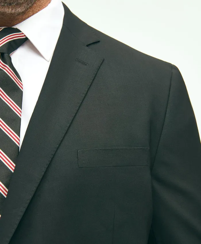 Men Brooks Brothers Explorer Collection Big and Tall Suit Jacket Black Brooks Brothers Suits
