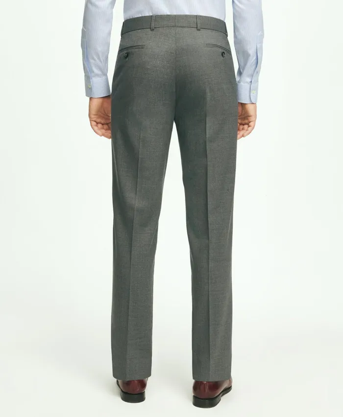 Men Brooks Brothers Explorer Collection Regent Fit Suit Pants Light Grey Brooks Brothers Suits