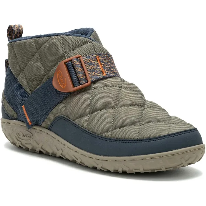 Men Chaco Boots Ramble Rugged Canvas Shoe Dusty Olive