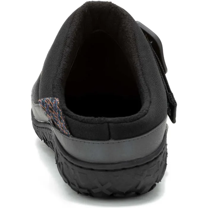 Men Chaco Clogs and SlipOns Ramble Rugged Canvas Clog Black Graphite