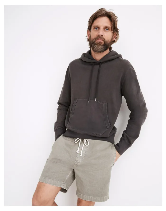 Men Cotton Everywear Shorts Washed Olive Madewell Shorts