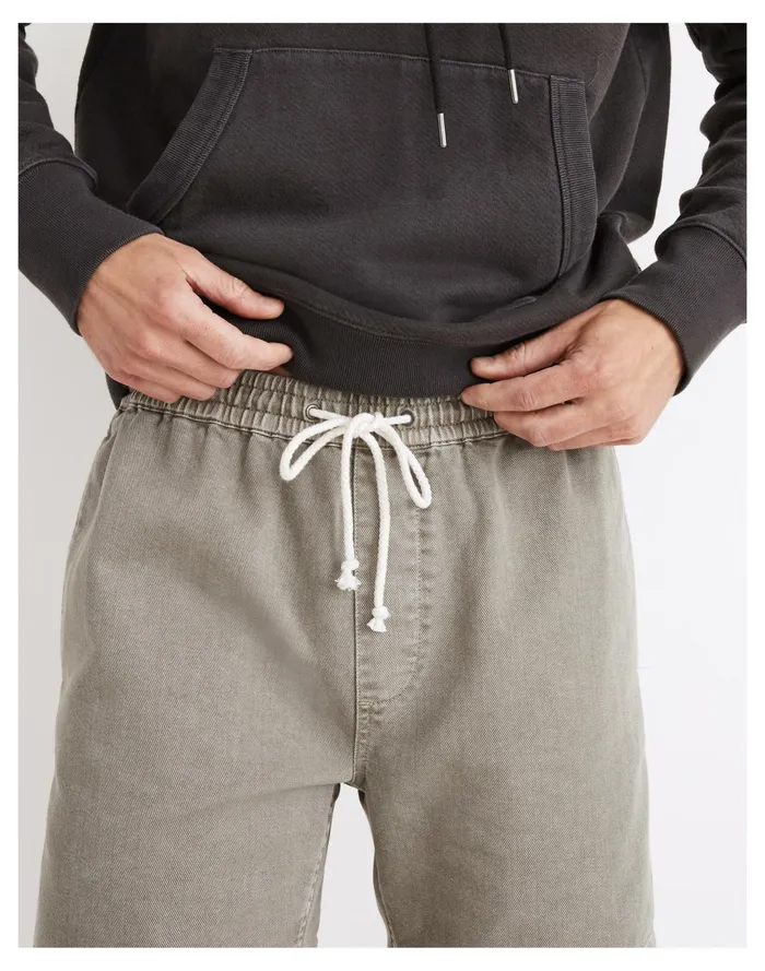 Men Cotton Everywear Shorts Washed Olive Madewell Shorts Men Cotton Everywear Shorts Washed Olive Madewell Shorts