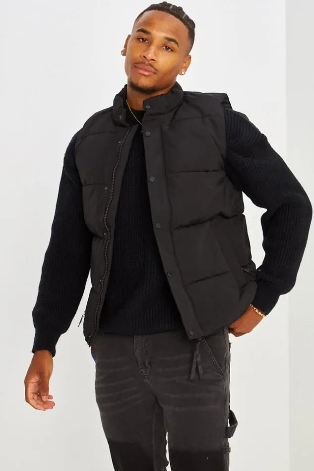 Men Doudoune Sans Manches Noire Black Brentiny Paris Parkas And Down Jackets Men Doudoune Sans Manches Noire Black Brentiny Paris Parkas And Down Jackets
