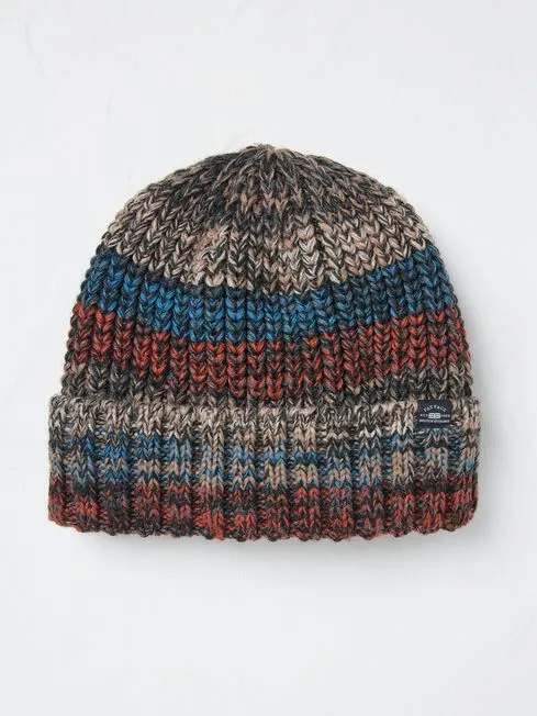 Men Fatface Hats Multi Twist Beanie Men Fatface Hats Multi Twist Beanie