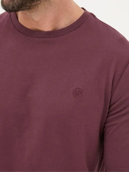 Men Fatface TShirts Burgundy Red Long Sleeve 100 Cotton TShirts 3 Pack Men Fatface TShirts Burgundy Red Long Sleeve 100 Cotton TShirts 3 Pack