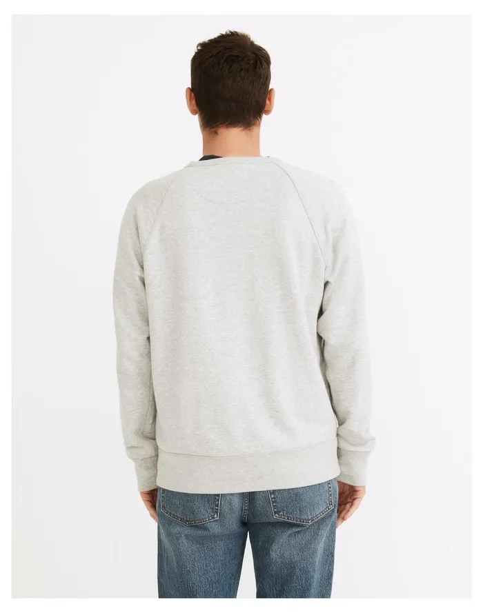 Men Garment Dyed Crewneck Sweatshirt Hthr Grey Madewell Sweatshirts and Sweatpants Men Garment Dyed Crewneck Sweatshirt Hthr Grey Madewell Sweatshirts and Sweatpants