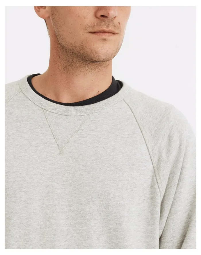 Men Garment Dyed Crewneck Sweatshirt Hthr Grey Madewell Sweatshirts and Sweatpants Men Garment Dyed Crewneck Sweatshirt Hthr Grey Madewell Sweatshirts and Sweatpants