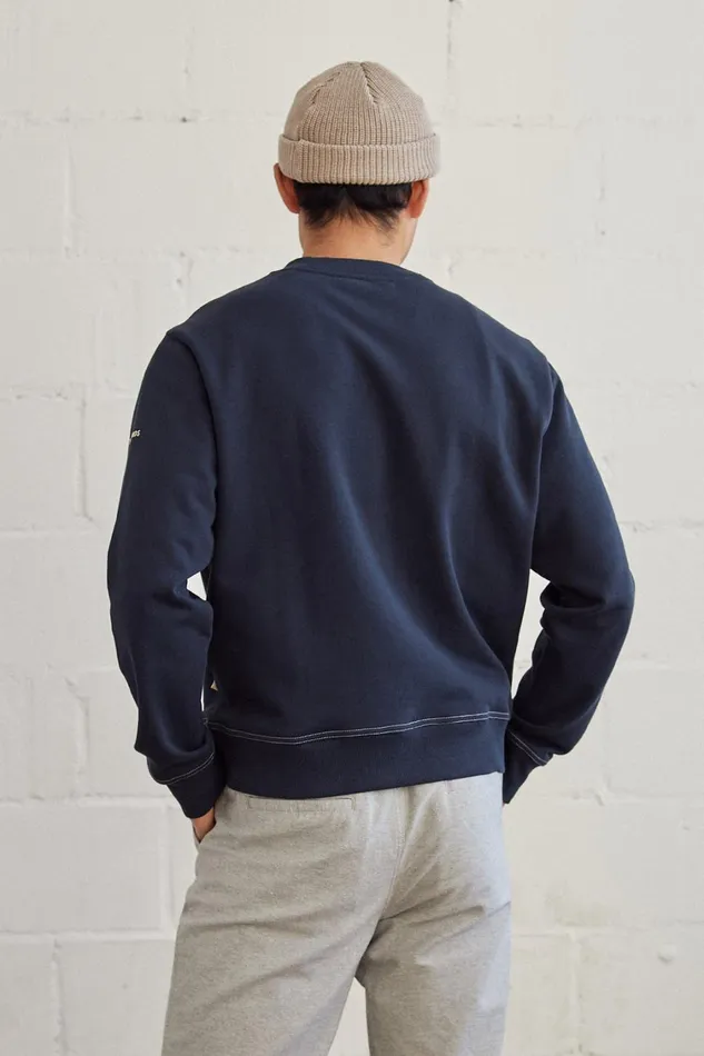 Men Goeland 8211 Navy TWOTHIRDS Sweatshirts