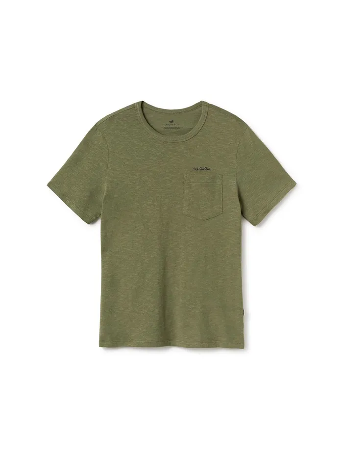 Men Groix 8211 Deep Lichen TWOTHIRDS TShirts