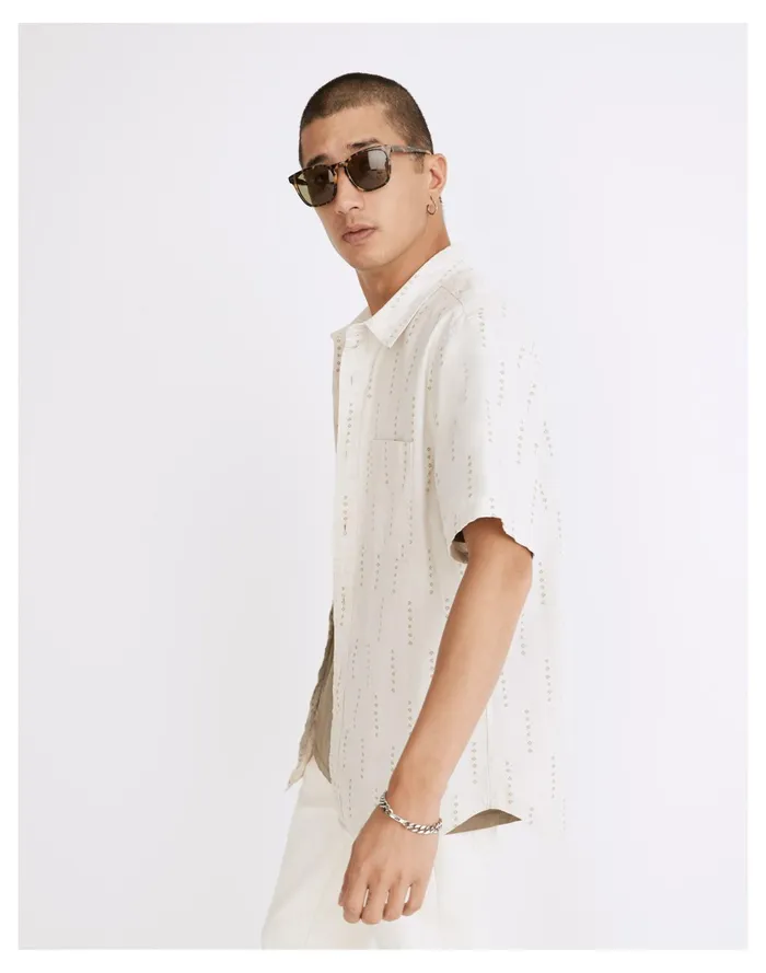 Men Hemp Cotton Perfect Short Sleeve Shirt Ash Green Madewell Shirts Men Hemp Cotton Perfect Short Sleeve Shirt Ash Green Madewell Shirts