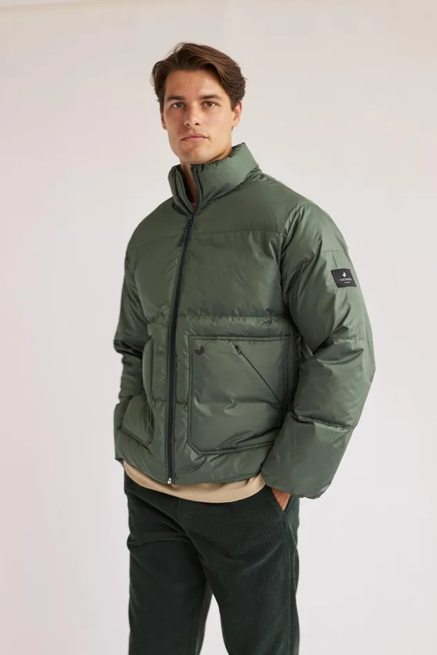 Men Jackets Men 8211 Glenoe 8211 Light Khaki TWOTHIRDS Jackets