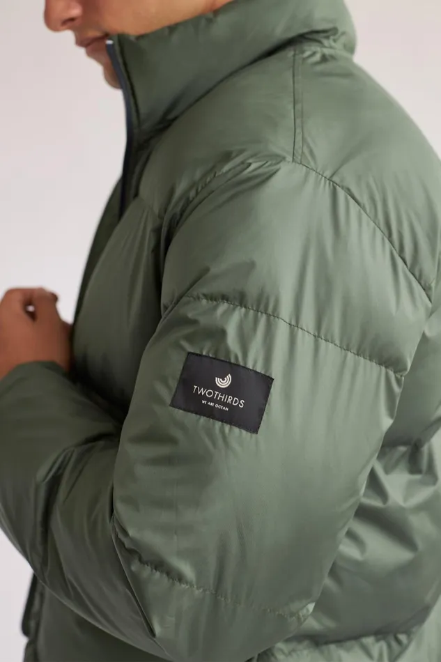 Men Jackets Men 8211 Glenoe 8211 Light Khaki TWOTHIRDS Jackets