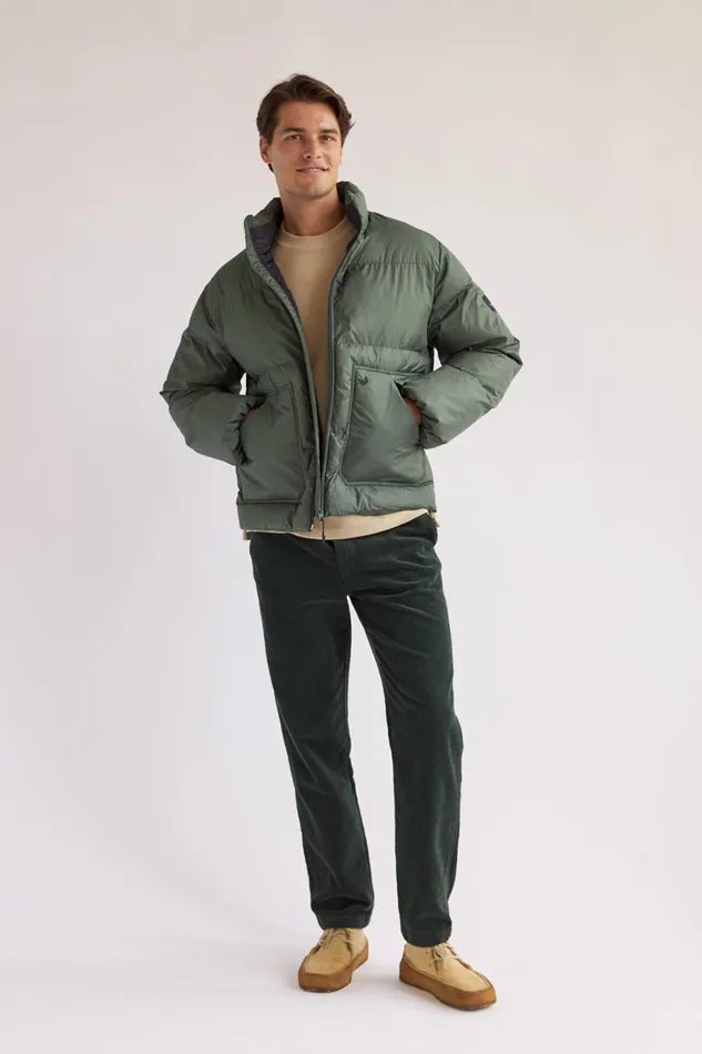 Men Jackets Men 8211 Glenoe 8211 Light Khaki TWOTHIRDS Jackets