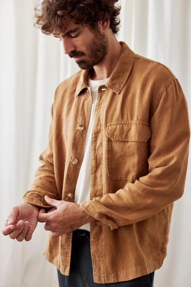 Men Jackets Men 8211 Walpole 8211 Camel Toast TWOTHIRDS Jackets